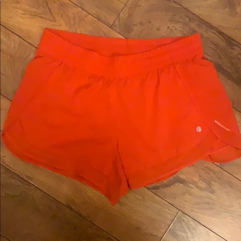 Athleta mesh racer run short 4”